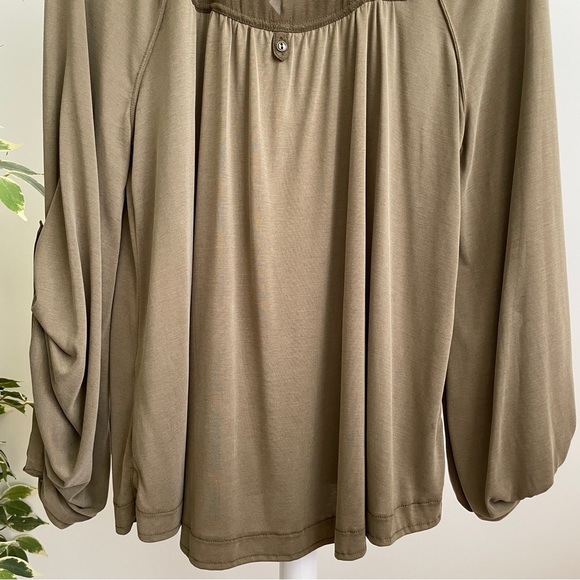 NWOT Free People Bootcamp Henley Top - Picture 13 of 16